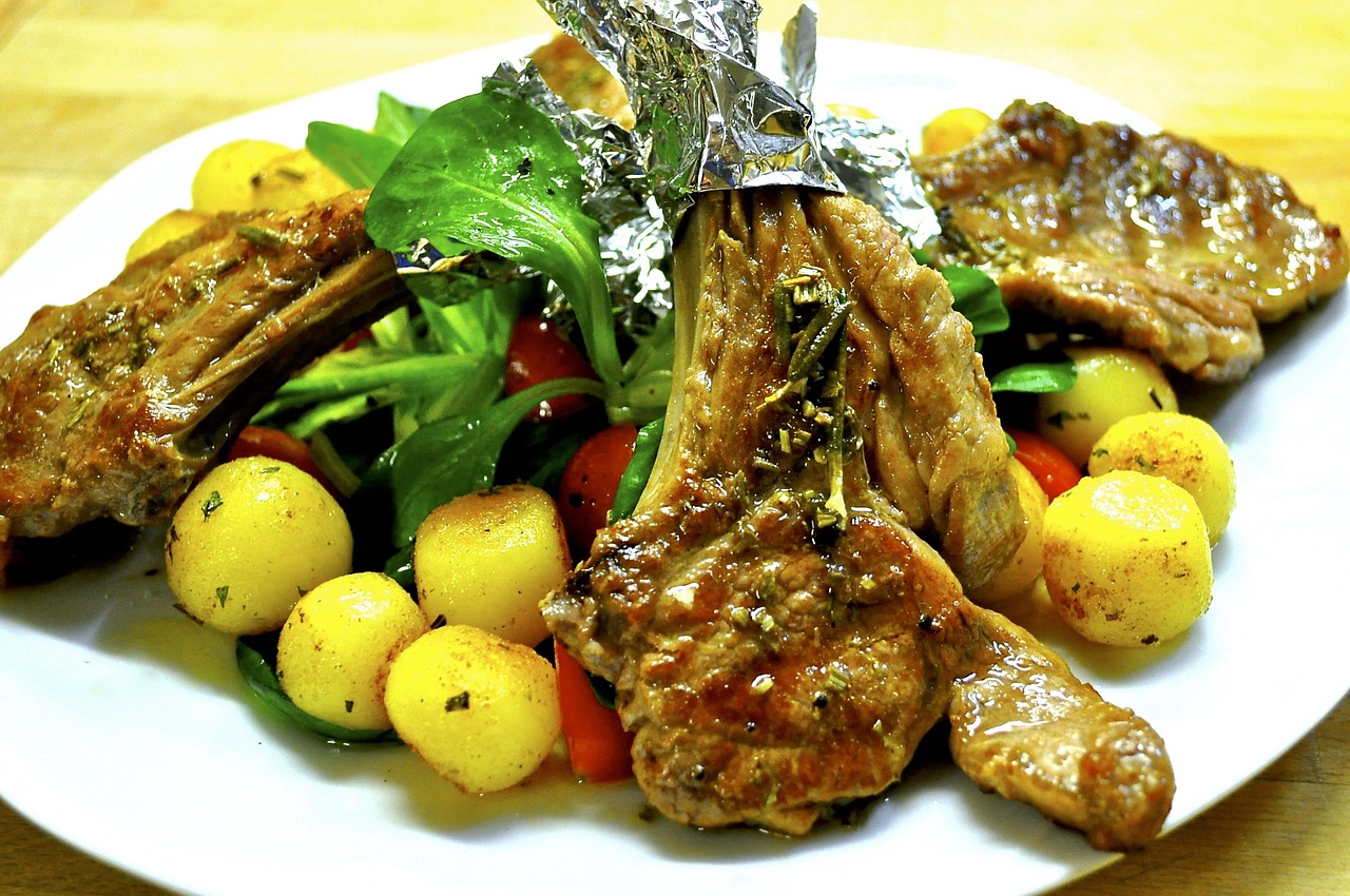 lamb, lamb chop, flesh, grilling, meal, potato, chop, fresh, lamb, lamb chop, lamb chop, lamb chop, lamb chop, lamb chop